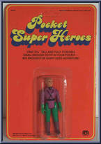 Lex Luthor from Pocket Super Heroes - Red Card manufactured by Mego [Front]