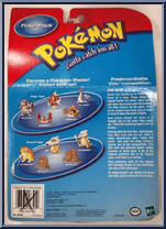 Articuno #144 / Bellossom / Zapdos #145 / Onix #95 / HootHoot from Pokemon - Battle Figures manufactured by Hasbro [Back]