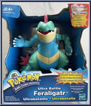 Feraligatr from Pokemon - Johto League Champion - Ultra Battle manufactured by Hasbro [Front]