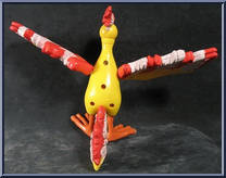 Moltres from Pokemon - Combat Figures manufactured by Hasbro [Loose]