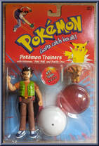 Vulpix #37 / Trainer Brock from Pokemon - Trainers manufactured by Hasbro [Front]