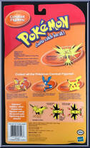 Zapdos from Pokemon - Combat Figures manufactured by Hasbro [Back]