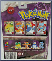 Monferno from Pokemon - Series 18 manufactured by Basic Fun [Back]