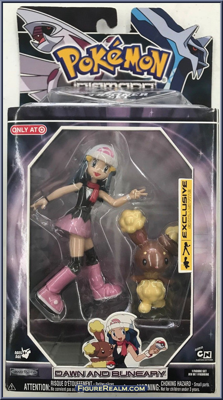 Pokemon Diamond Pearl Trainer Sets Dawn Buneary Exclusive Action Figure Set  Jakks Pacific - ToyWiz