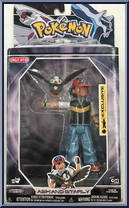Ash and Starly from Pokemon - Diamond and Pearl - Trainer Packs manufactured by Jakks Pacific [Front]