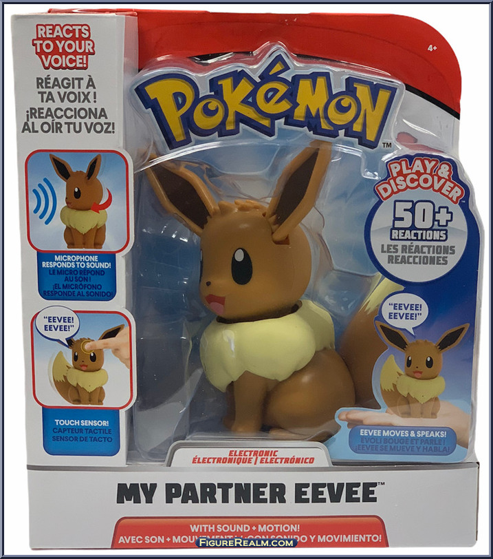 Pokemon Eevee Elétrico My Partner Electronic Play&Discover - Jazwares -  Bonecos - Magazine Luiza