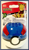 Abra from Pokemon - Poke Ball - Series 11 manufactured by Mega Brands [Front]