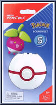 Bounsweet from Pokemon - Poke Ball - Series 5 manufactured by Mega Brands [Front]