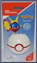 Carvanha from Pokemon - Poke Ball - Series 5 manufactured by Mega Brands [Front]