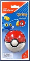Chinchou from Pokemon - Poke Ball - Series 6 manufactured by Mega Brands [Front]