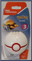 Grubbin from Pokemon - Poke Ball - Series 3 manufactured by Mega Brands [Front]