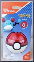 Marill from Pokemon - Poke Ball - Series 6 manufactured by Mega Brands [Front]