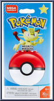 Meowth (Miaouss) from Pokemon - Poke Ball - Star Series manufactured by Mega Brands [Front]