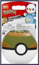 Oshawott (Moustillon) from Pokemon - Poke Ball - Series 13 manufactured by Mega Brands [Front]