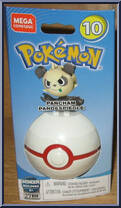 Pancham (Pandespiegle) from Pokemon - Poke Ball - Series 10 manufactured by Mega Brands [Front]