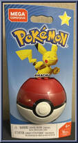 Pikachu from Pokemon - Poke Ball - Star Series manufactured by Mega Brands [Front]