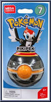 Pikipek from Pokemon - Poke Ball - Series 7 manufactured by Mega Brands [Front]