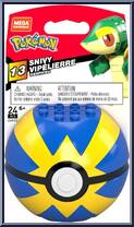Snivy (Vipelierre) from Pokemon - Poke Ball - Series 13 manufactured by Mega Brands [Front]