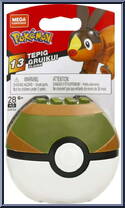 Tepig (Gruikui) from Pokemon - Poke Ball - Series 13 manufactured by Mega Brands [Front]