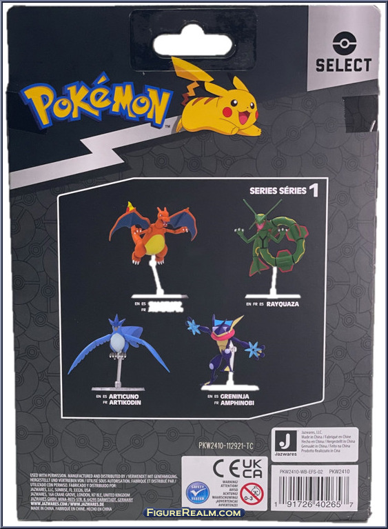 jazwares pokémon select rayquaza