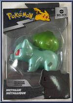 Bulbasaur (Metallic) from Pokemon Select - Series 4 manufactured by Jazwares [Front]