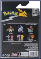Cubone / Marowak from Pokemon Select - Evolution Multi-Pack manufactured by Jazwares [Back]