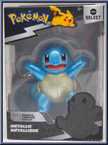 Squirtle (Metallic) from Pokemon Select - Series 4 manufactured by Jazwares [Front]