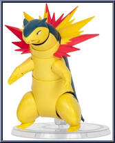 Typhlosion (Trainer Team) from Pokemon Select - Series 4 manufactured by Jazwares [Loose]
