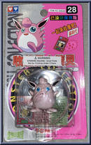 Wigglytuff from Pokemon - Auldey - Monster Collection manufactured by Tomy [Front]