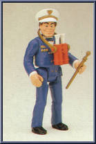 Captain Harris from Police Academy - Series 2 manufactured by Kenner [Loose]