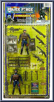 Commando Set from Police Force - Basic Series manufactured by Wing Sang Toys [Front]