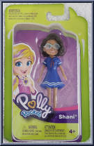 Shani (Blue Dress) from Polly Pocket - Basic Series manufactured by Mattel [Front]