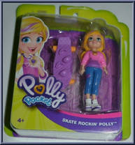 Skate Rockin' Polly from Polly Pocket - Basic Series manufactured by Mattel [Front]