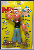 Popeye from Popeye - Bendables manufactured by Jesco [Front]