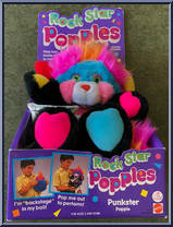 Punkster from Popples - Rock Star manufactured by Mattel [Front]