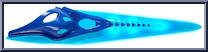 Blue Power Sword from Power Rangers 2017 Movie - Role Play manufactured by Bandai [Loose]