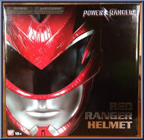 Red Ranger Helmet from Power Rangers 2017 Movie - Role Play manufactured by Bandai [Front]