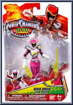 Dino Drive Pink Ranger from Power Rangers Dino Charge - Dino Drive manufactured by Bandai [Front]