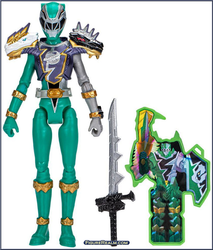 Cosmic Armor Green Ranger Power Rangers Dino Fury Basic Series Hasbro Action Figure
