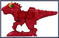 Allosaurus from Power Rangers Dino Super Charge - Dino Charger Power Pack - Series 2 manufactured by Bandai [Loose]