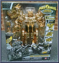 Dino Charge Megazord (Gold) from Power Rangers Dino Super Charge - Megazords manufactured by Bandai [Front]