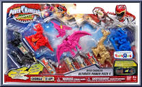 Dino Charger Ultimate Power Pack 4 from Power Rangers Dino Super Charge - Chargers manufactured by Bandai [Front]