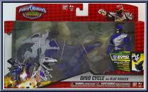 Dino Cycle and Blue Ranger from Power Rangers Dino Super Charge - Dino Cycles manufactured by Bandai [Front]