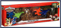 Dino Cycle Mega 2-Pack (Gold / Graphite) from Power Rangers Dino Super Charge - Dino Cycles manufactured by Bandai [Front]