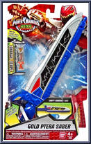 Gold Ptera Saber from Power Rangers Dino Super Charge - Role Play manufactured by Bandai [Front]