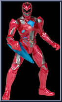 Legacy Collection Movie Red Ranger from Power Rangers Dino Super Charge - Exclusives manufactured by Bandai [Loose]