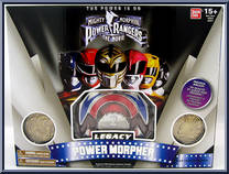Legacy Power Morpher (Blue Ranger Edition) from Power Rangers Dino Super Charge - Role Play manufactured by Bandai [Front]