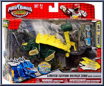 Limited Edition Ankylo Zord with Charger from Power Rangers Dino Super Charge - Chargers manufactured by Bandai [Front]