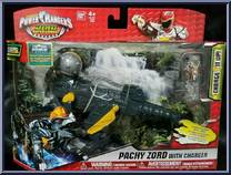 Pachy Zord (Gray) with Charger from Power Rangers Dino Super Charge - Chargers manufactured by Bandai [Front]