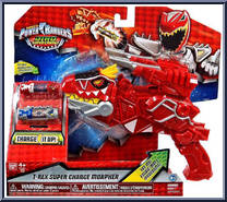 T-Rex Super Charge Morpher from Power Rangers Dino Super Charge - Role Play manufactured by Bandai [Front]
